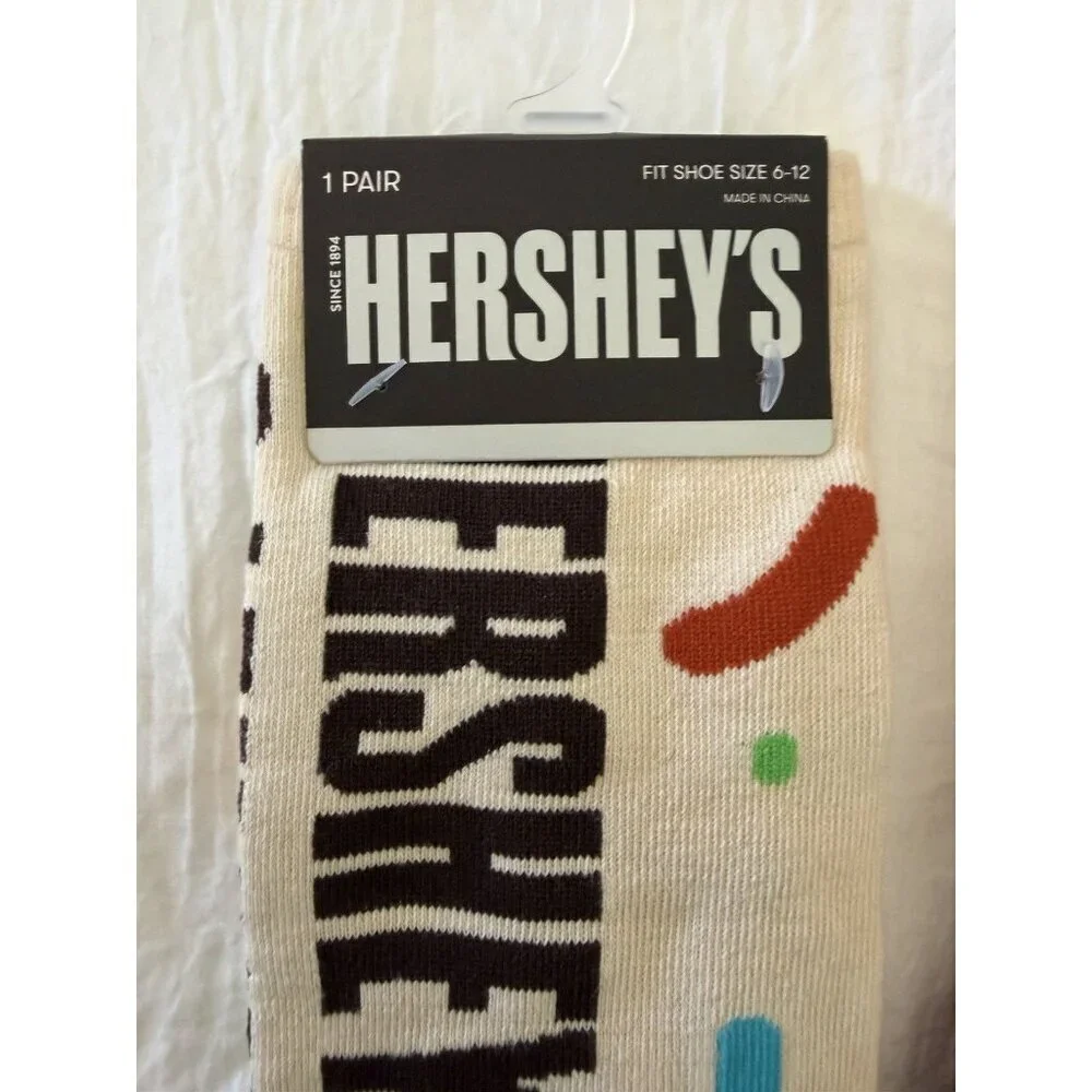 Novelty Theme 3 Pairs Adult 6-12 Red Hots Mountain Dew Hersheys Candy Fun Drink